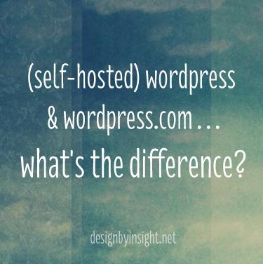 wordpress.org & wordpress.com - what's the difference?