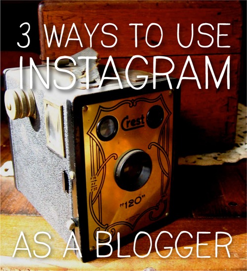 3 ways to use instagram as a blogger - design by insight