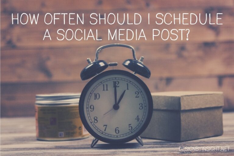 how often should I schedule a social media post?