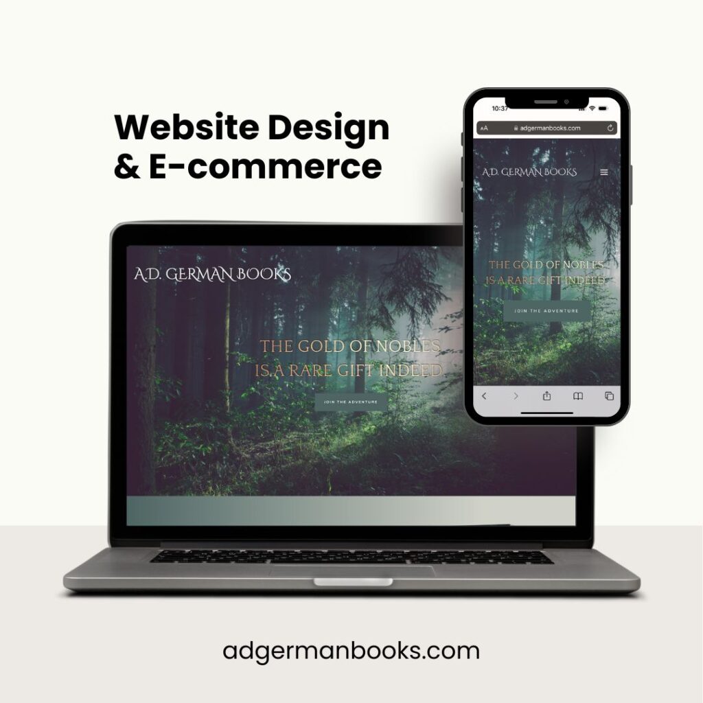 A. D. German Books Website Design and E-commerce