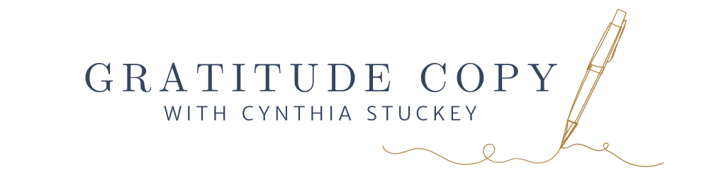 Gratitude Copy with Cynthia Stuckey